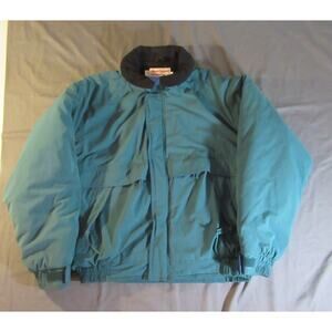 Wear Guard Parka Bomber With Hood RN 64288 Style #1474 Green Size L